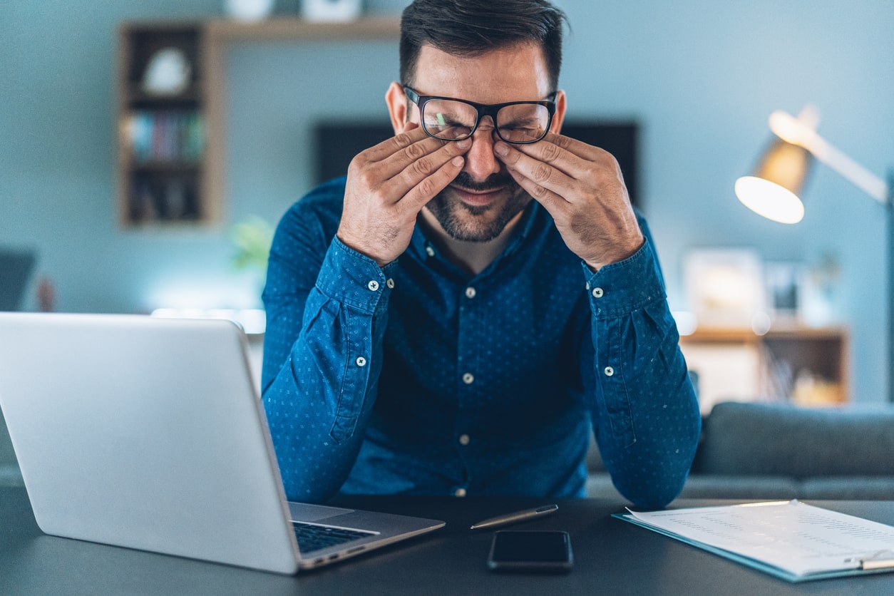 4 problemas oculares causados pelo estresse